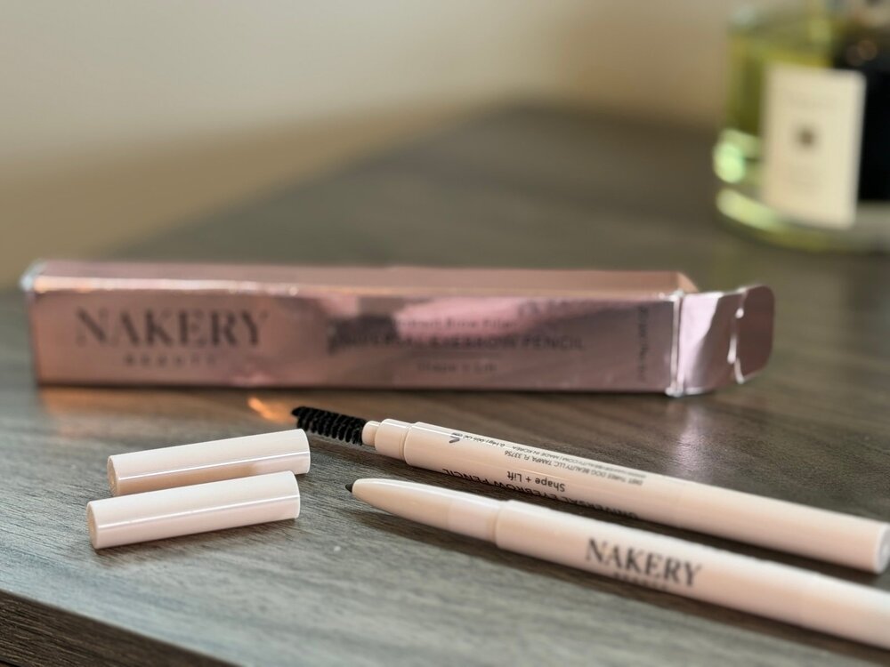 Nakery Beauty Instant Brow Filler Universal Eyebrow Pencil Duo – NEW